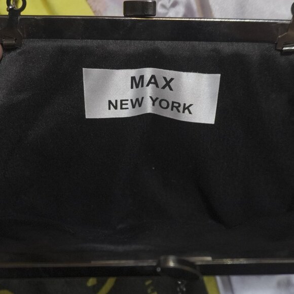 Max New York Beaded Clutch Purse with Chain Strap - Picture 3 of 3